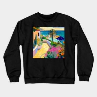 Summer at the seaside Crewneck Sweatshirt